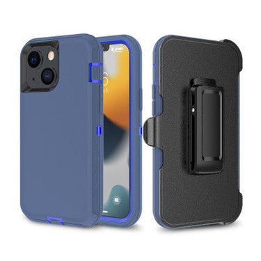 iPhone 15 Compatible Case Cover With Robot Armor Hard Plastic And Belt Clip